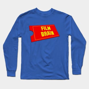 Film Brain Ticket Long Sleeve T-Shirt